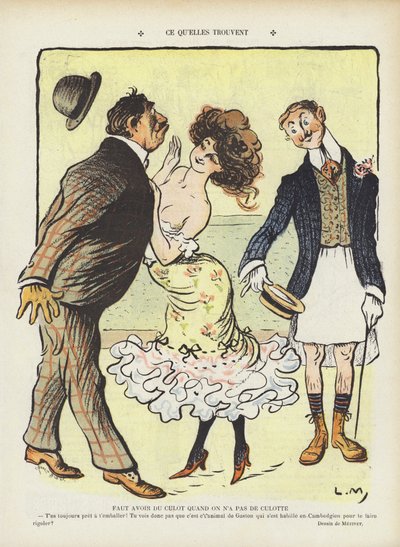 Illustration til Le Rire af Lucien Metivet