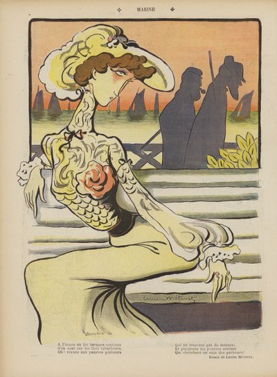 Illustration til Le Rire af Lucien Metivet