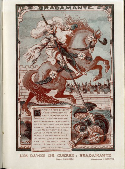 Illustration i "Fantasio" af Lucien Metivet