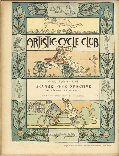 Illustration i Le Rire af Lucien Metivet