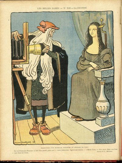 Illustration i Le Rire af Lucien Metivet