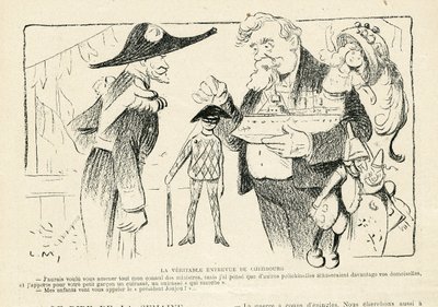Illustration i Le Rire af Lucien Metivet