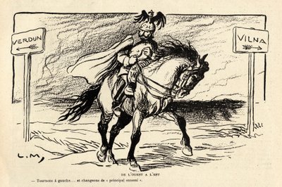 Le Rire rouge, satirisk i sort/hvid af Lucien Metivet