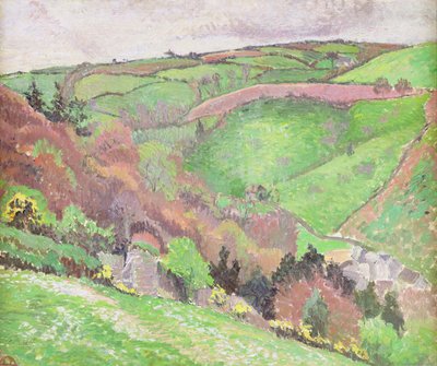 Blackpool, Devon af Lucien Pissarro