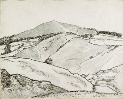 Cefn Bryn, 1933 af Lucien Pissarro