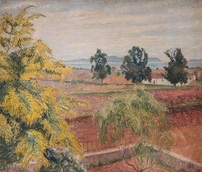 Mimosa Lavendau, 1923. af Lucien Pissarro