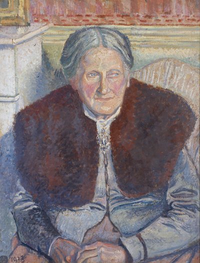Fru Camille Pissarro, 1923 af Lucien Pissarro