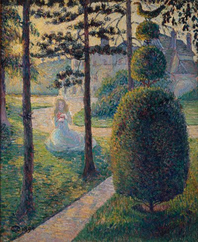 Feen, 1894 af Lucien Pissarro