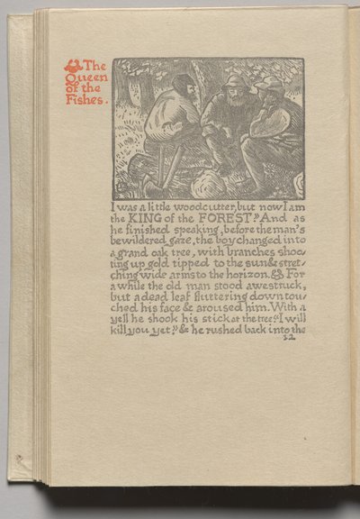 Fiskenes Dronning: Plade 11 af Lucien Pissarro