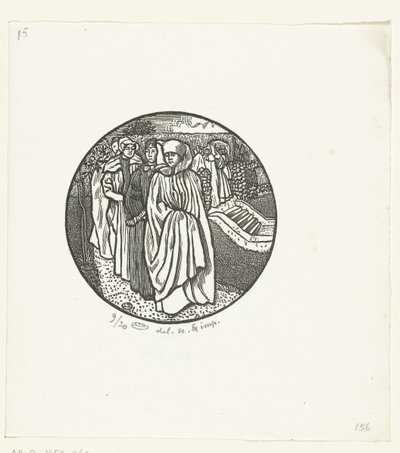 Kvinder fra fortiden Ladies du temps jadis af Lucien Pissarro