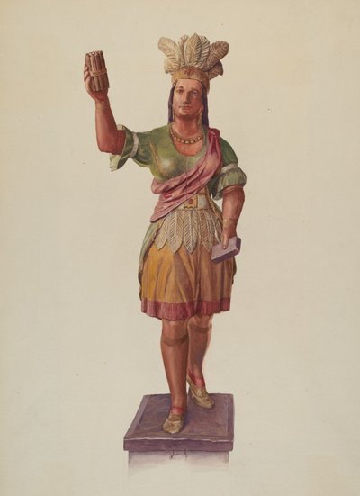 Cigarbutik Pocahontas af Lucille Lacoursiere