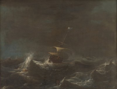 En storm af Ludolf Bakhuizen