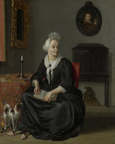 Anna de Hooghe af Ludolf Bakhuizen