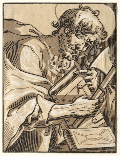 Sankt Matthias, 1623-30. af Ludolph Büsinck