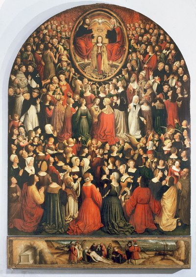 Jomfruens kroning, 1513 af Ludovico Brea