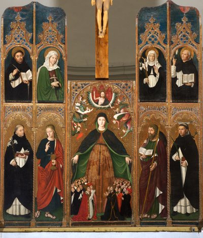 Polyptykon af Vor Frue af Barmhjertighed af Ludovico Brea