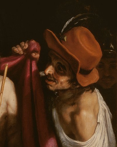 Detalje fra Ecce Homo af Ludovico Cardi Cigoli