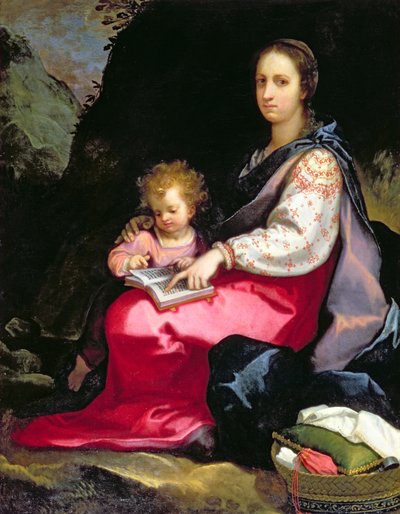 Madonna og barn af Ludovico Cardi Cigoli