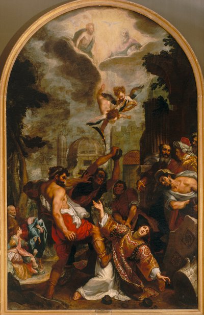 Sankt Stefans martyrium af Ludovico Cardi Cigoli