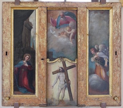 Bebudelse, Gud Fader i herlighed og Kristi dyrebare blod af Ludovico Carracci