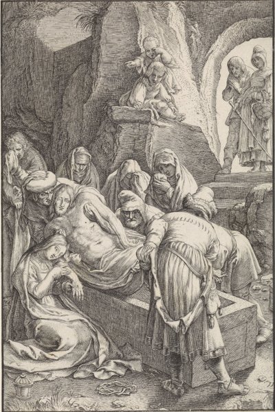 Kristi begravelse The Passion (serietitel) af Ludovicus Siceram