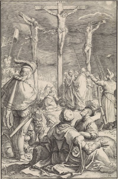 Korsfæstelse The Passion (serietitel) af Ludovicus Siceram