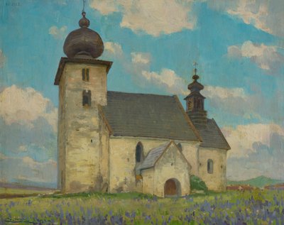 Helligåndens gotiske kirke i Žehra af Ludovit Cordak