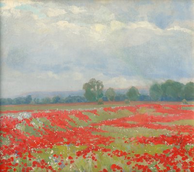 Landskab, ca. 1900 (olie) af Ludovit Cordak