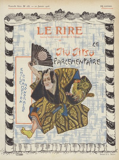 Illustration til Le Rire af Ludwig Braun