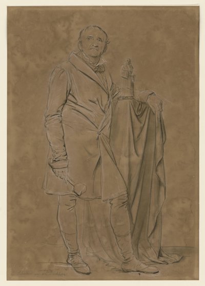 Billedhuggeren Gottfried Schadow af Ludwig Buchhorn