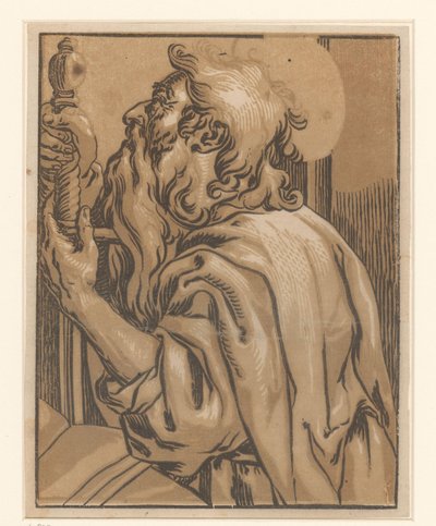 Apostlen Paulus Kristus og de tolv apostle (serietitel) af Ludwig Businck
