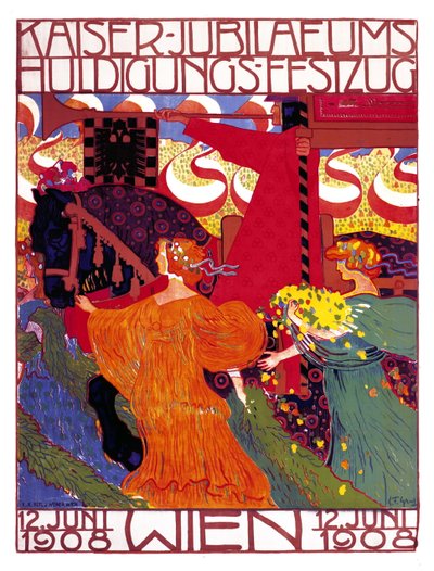 Kaiser Jubilee Homage-konkurrence af Ludwig Ferdinand Graf
