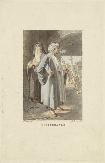 egyptere egyptere (titel på objekt) af Ludwig Gottlieb Portman