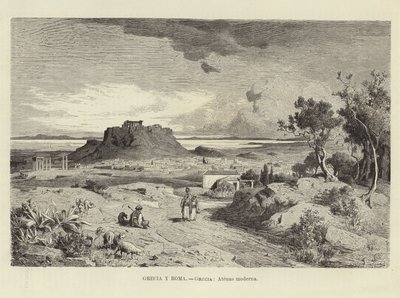 Grækenland og Rom - Grækenland: Moderne Athen af Ludwig Hans Fischer