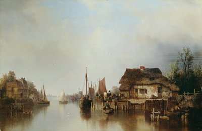 Scheldeufer af Ludwig Hermann