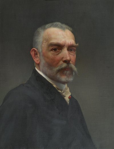 Selvportræt af Ludwig Mayer