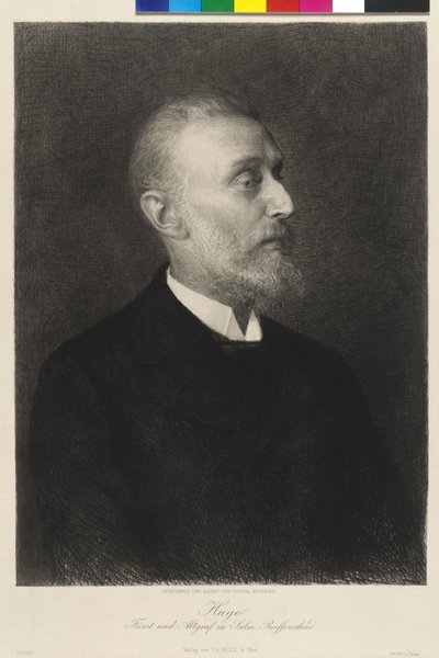 Ærkehertug af Østrig Hugo prins og Altgraf af laks Reifferscheid af Ludwig Michalek