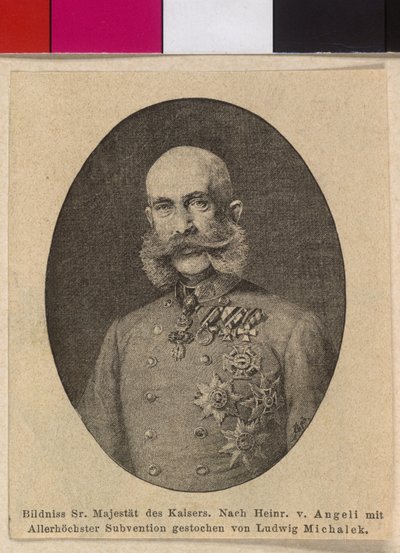 Kejser af Østrig Franz Joseph I af Ludwig Michalek