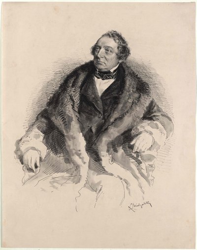 af skuespilleren Henry Anschuetz Henry Anschuetz af Ludwig Michalek
