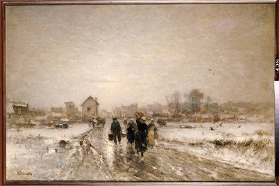 Vender tilbage fra markedet af Ludwig Munthe