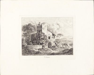 Osteria af Ludwig Richter
