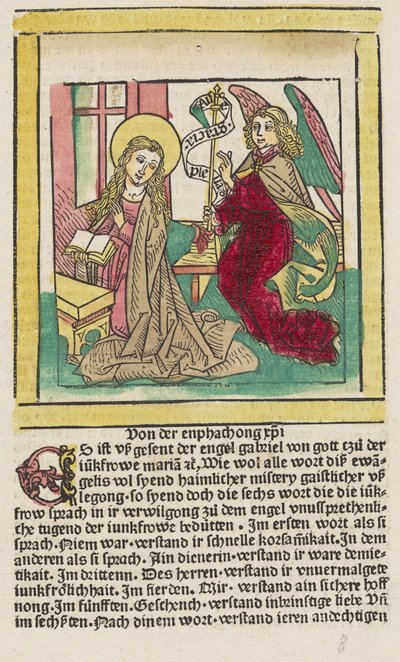 Gaistliche usslegong des lebes Jhesu Cristi af Ludwig Schongauer, German 15th Century, Ludolph of Saxony