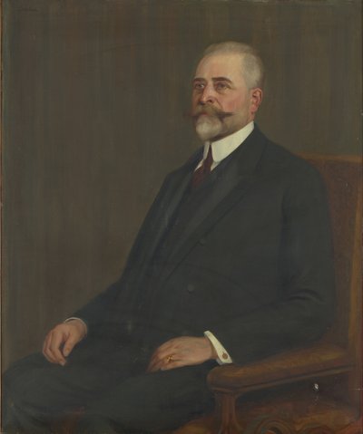 Hans Excellence Moritz Graf Vetter von der Lilie, 1901-1907 præsident for Repræsentanternes Hus af Ludwig Wieden