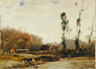 Landskab nær Bernried af Ludwig Willroider