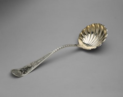 Slev, c. 1867 (mønt sølv) af Ludwig and Co. Schohay