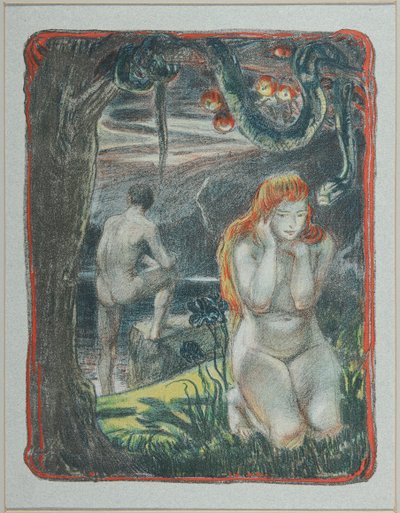 Adam og Eva af Ludwig von Hofmann