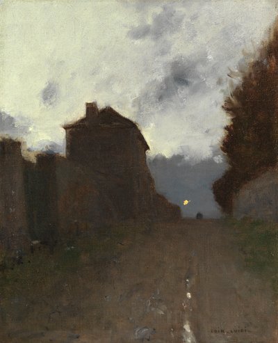 Montmartre i skumringen af Luigi Loir