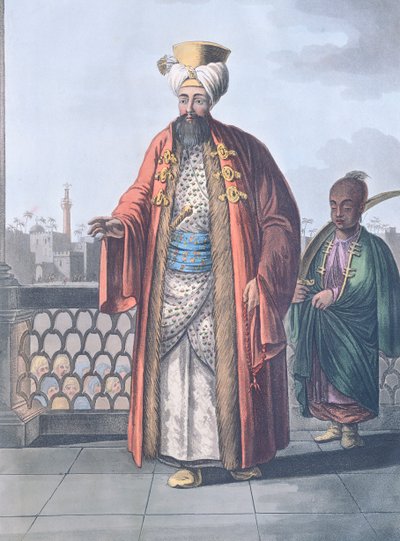 A Bey Eminence in Cairo, af Luigi Mayer af Luigi Mayer