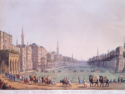 Cairo Main Square, af Luigi Mayer af Luigi Mayer