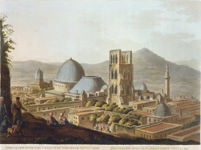 Jerusalem med Den Hellige Gravs Kirke, plade 3 fra 